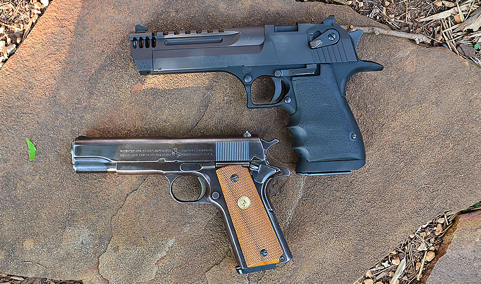 Desert Eagle Black L5, the Better Lion and Bear Country Handgun
