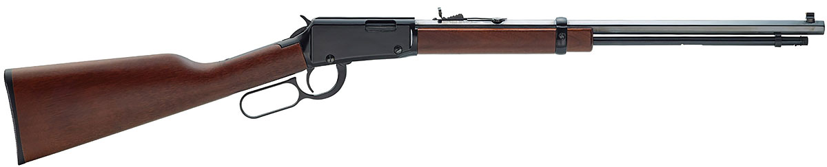 Henry lever action octagon frontier 22 magnum rifle